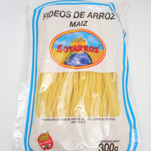 Fideos De Arroz - Maiz Sin Tacc X 300 Grs - Soyarroz